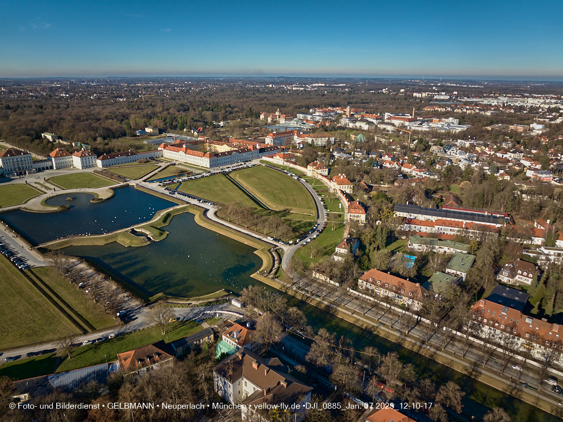 07.01.2023 - Umgebung vom Schloß Nymphenburg